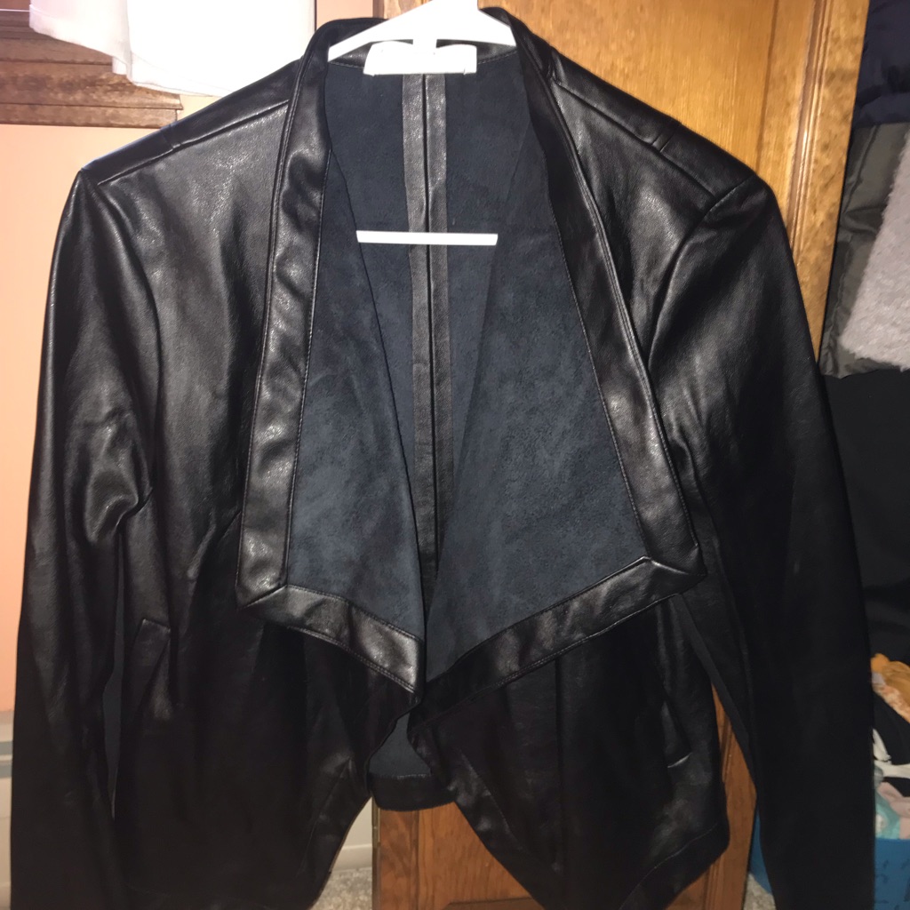 Uo Leather Jacket